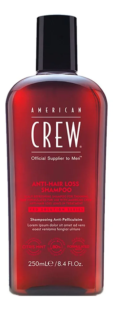 American Crew Anti-hairloss Shampoo – 250 ml. v:5190169 American Crew Anti-hairloss Shampoo – 250 ml. v:5190169
