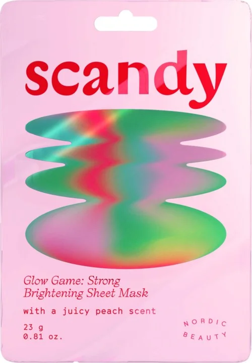 Scandy Glow Game: Strong Brightening Sheet Mask 1pcs v:5037189