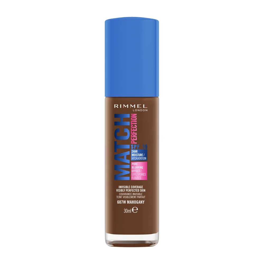 Match Perfection Liquid Foundation 607 Mahogany - Rimmel v:4166435