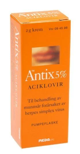 Antix krem 5% pumpeflaske – 2 g v:5810981 Antix krem 5% pumpeflaske – 2 g v:5810981