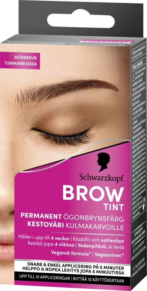 Schwarzkopf Brow Tint Dark Brown v:5091148 Schwarzkopf Brow Tint Dark Brown v:5091148