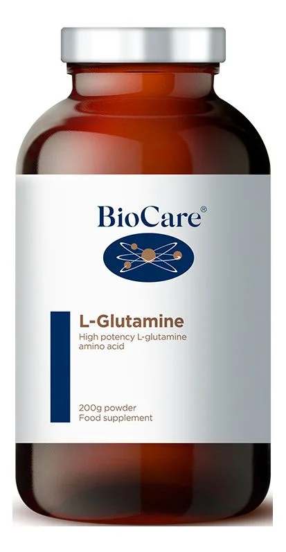 Biocare L-Glutamine – 200g pulver v:3597943 Biocare L-Glutamine – 200g pulver v:3597943