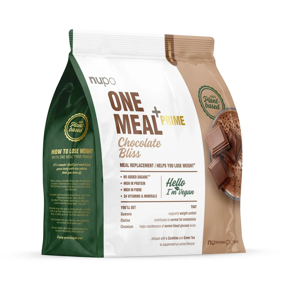 Nupo One Meal +Prime Vegan Chocolate Bliss – 360g v:8906402