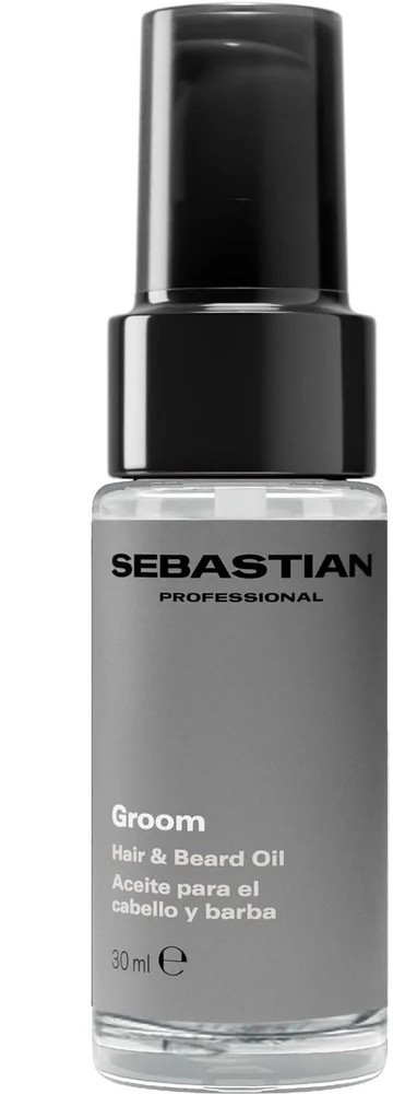 Sebastian Professional Groom Hair & Beard Oil for Men 30 ml v:9724381 Sebastian Professional Groom Hair & Beard Oil for Men 30 ml v:9724381