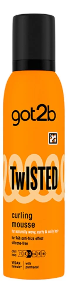 Schwarzkopf got2b Twisted Mousse - 250 ml. v:1588926