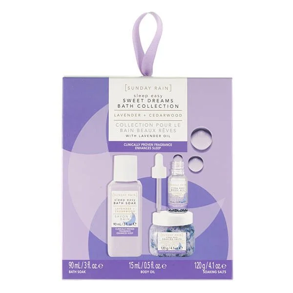 Sunday Rain Sleep Easy Giftset Sweet Dreams Bath Collection v:7174922