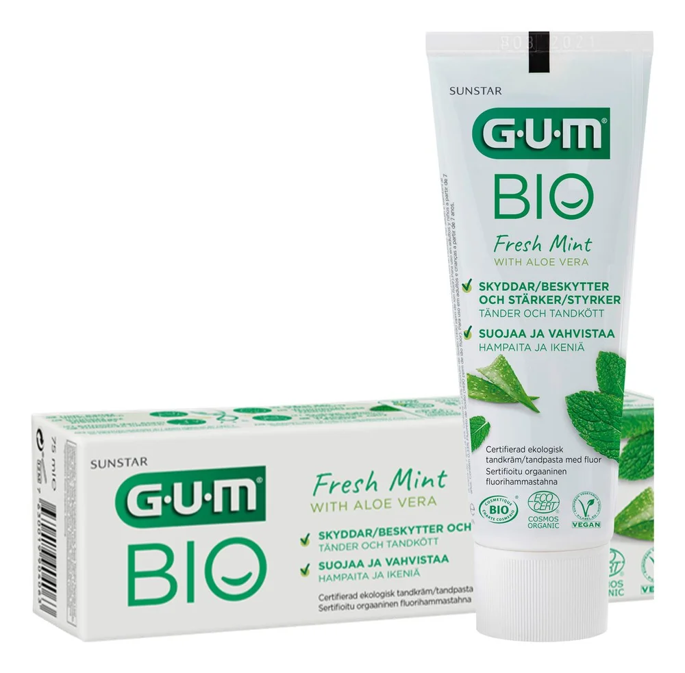 Gum BIO tannkrem- 75 ml. v:9650583 Gum BIO tannkrem- 75 ml. v:9650583