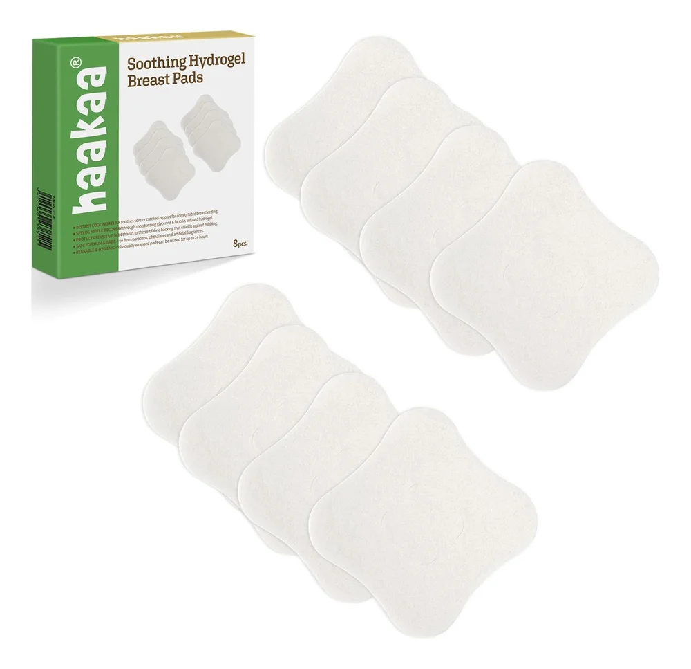 Haakaa Soothing Hydrogel Breast Pads – 8 stk. v:8972594 Haakaa Soothing Hydrogel Breast Pads – 8 stk. v:8972594