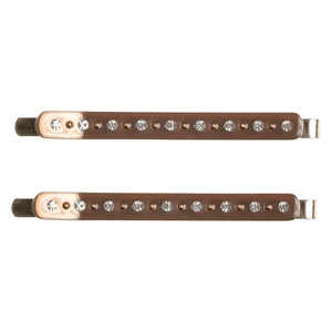 DARK Crystal Bobby Pin Cognac 1pcs v:2162767