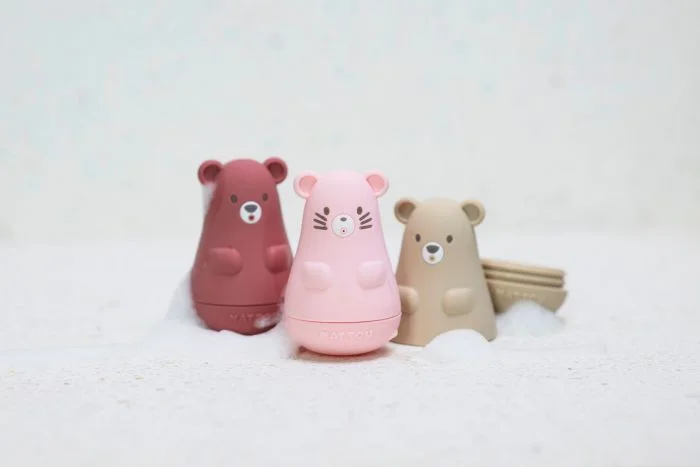 Nattou bath toy set pink NYHET v:6483216 Nattou bath toy set pink NYHET v:6483216