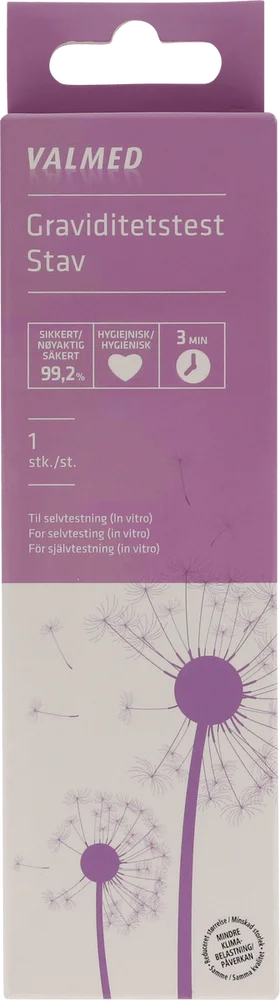 ValMed Graviditetstest - 1 stk. v:3298560