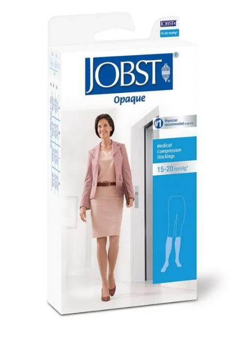 Jobst opaque K1 kne uten tå natur str L 1 par v:6137825