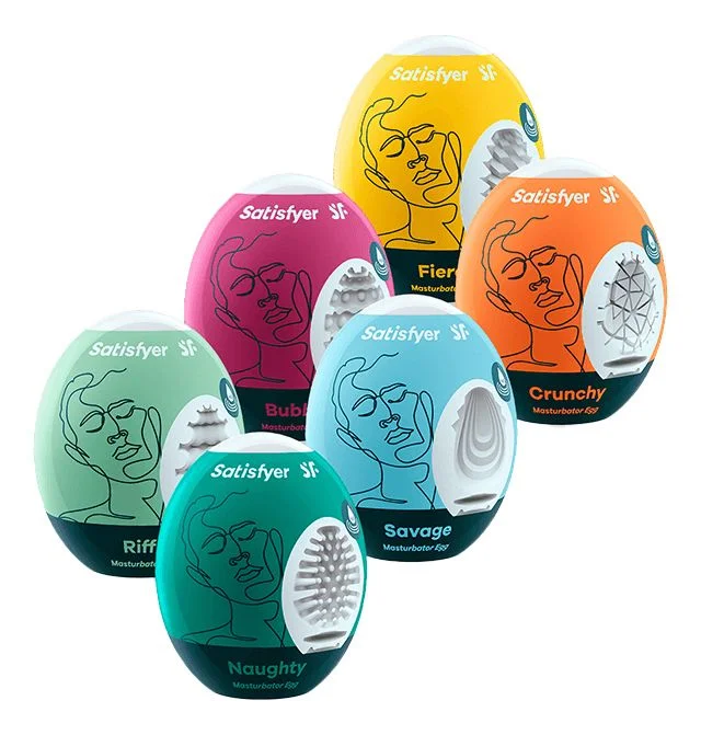Satisfyer Masturbator Onani Egg – 6 stk. v:8185129 Satisfyer Masturbator Onani Egg – 6 stk. v:8185129