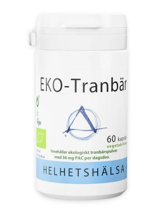 Helhetshälsa EKO-Tranbär 60 stk v:5575771 Helhetshälsa EKO-Tranbär 60 stk v:5575771