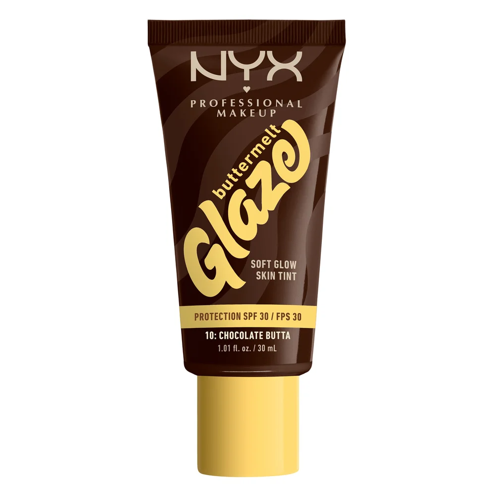 Buttermelt Glaze Soft Glow Skin Tint SPF30 10 Chocolate Butta - NYX PROFESSIONAL MAKEUP v:6855421