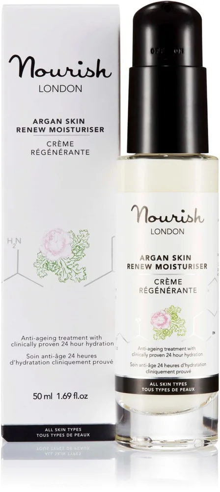 Nourish London Argan Skin Renew Moisturiser 50 ml v:1082152