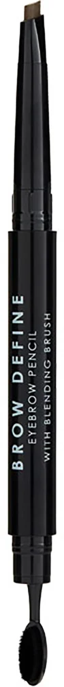MUA Makeup Academy Brow Define Eyebrow Pencil with Blending Brush Mid Brown v:1059387