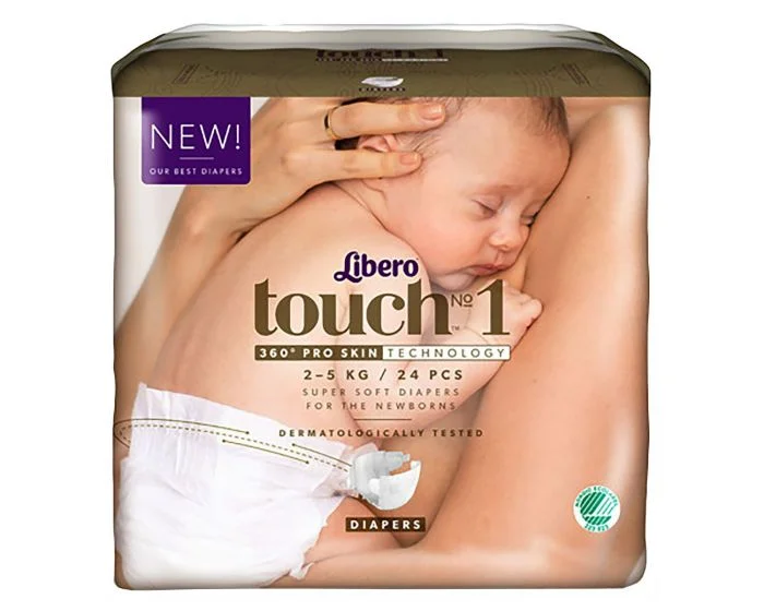Libero Touch 1 bleier 2-5 kg 22 stk v:3755747 Libero Touch 1 bleier 2-5 kg 22 stk v:3755747