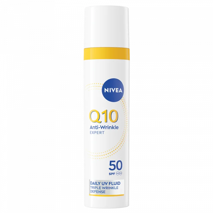 NIVEA Q10 Anti-Wrinkle Daily UV Fluid SPF 50 40 ml v:2556946