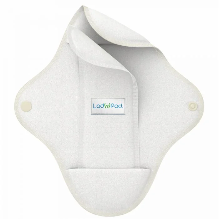 LadyPad Økologiske vaskbare bind Original Hvit Pad and Liner Str. M – 1pk v:5629195