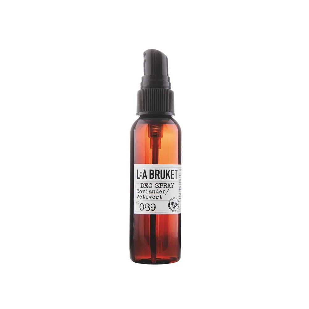 089 Deodorant Spray Coriander/Vetiver 55 ml – L:A BRUKET v:5415102 089 Deodorant Spray Coriander/Vetiver 55 ml – L:A BRUKET v:5415102