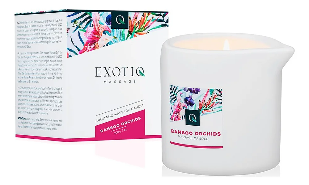 Exotiq Massage Candle Bamboo Orchids – 200 g. v:6880861 Exotiq Massage Candle Bamboo Orchids – 200 g. v:6880861