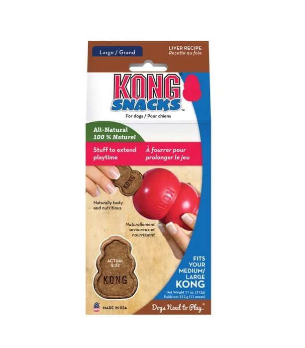 KONG Snacks Liver Hundegodbiter 312 g v:7974580 KONG Snacks Liver Hundegodbiter 312 g v:7974580