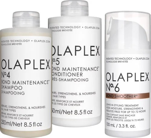 Olaplex Bundle No.4 Shampoo 250 ml & No.5 Conditioner 250 ml & No.6 Leave-in Treatment 100 ml v:6041246 Olaplex Bundle No.4 Shampoo 250 ml & No.5 Conditioner 250 ml & No.6 Leave-in Treatment 100 ml v:6041246