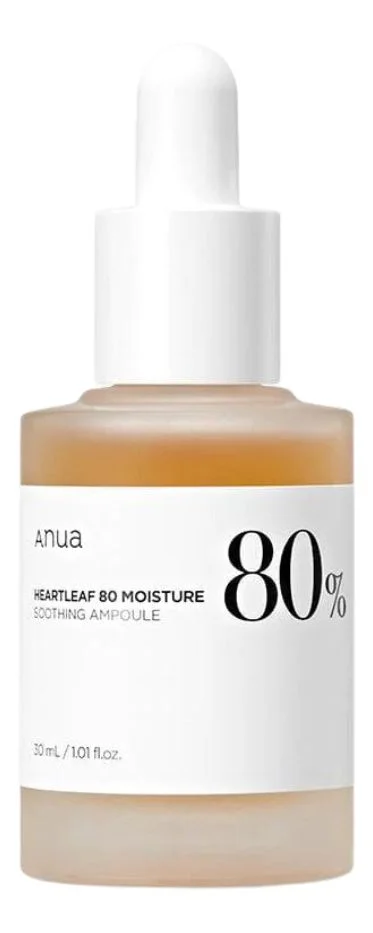 Anua Heartleaf 80% Moisture Soothing Ampoule – 30 ml. v:8023080 Anua Heartleaf 80% Moisture Soothing Ampoule – 30 ml. v:8023080