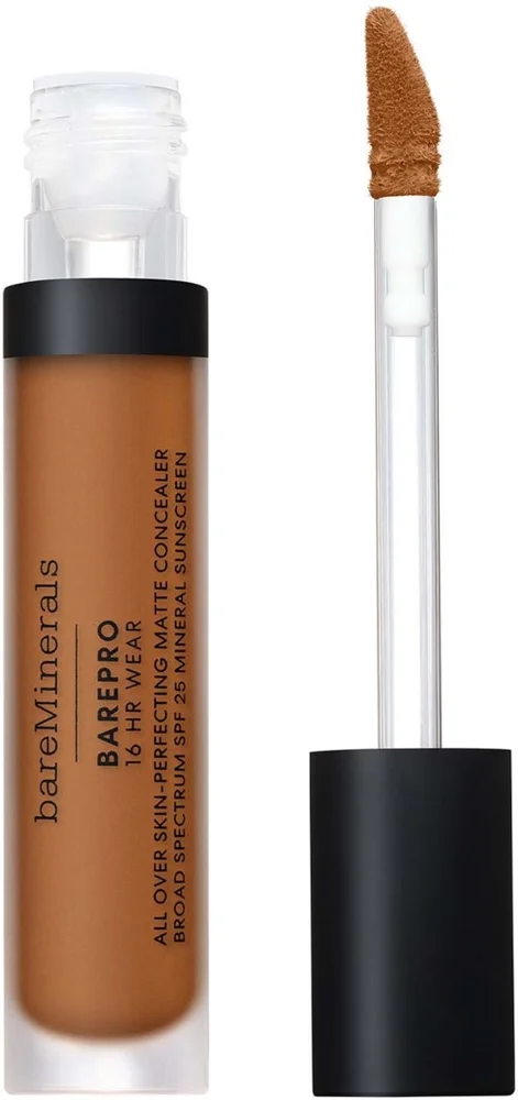 bareMinerals BAREPRO 16HR All Over Skin-Perfecting Matte Concealer SPF 25 Medium Deep 450 Warm v:2092251