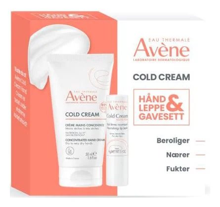 Avène Cold Cream Hand & Lip gaveeske – 1 stk. v:1211760 Avène Cold Cream Hand & Lip gaveeske – 1 stk. v:1211760