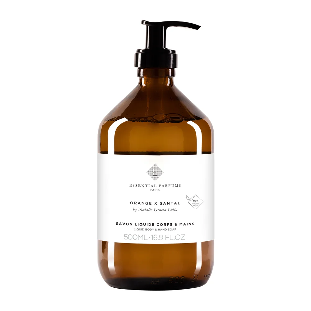 Orange X Santal By Nathalie Gracia-Cetto Hand And Body Soap 500 ml - Essential Parfums v:5451235