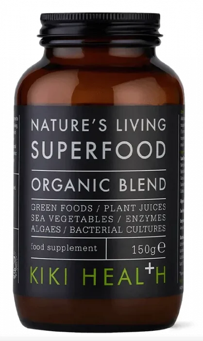 Kiki Health Natures Living Superfood Organic Blend 150 g v:2519417