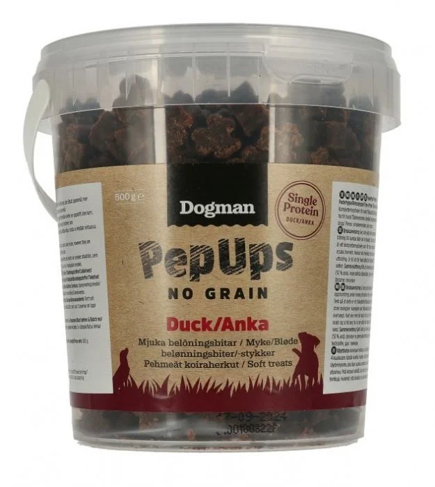 Dogman Pep Ups No Grain and 500g v:9822325