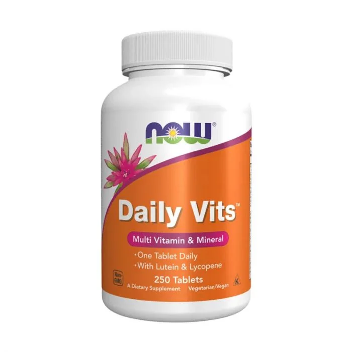 Now Daily Vits Multivitamin 250 Tabletter v:9060529 Now Daily Vits Multivitamin 250 Tabletter v:9060529