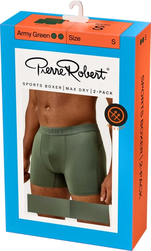 Pierre Robert Sports Boxer Max Dry X2 Army Green M v:9342773
