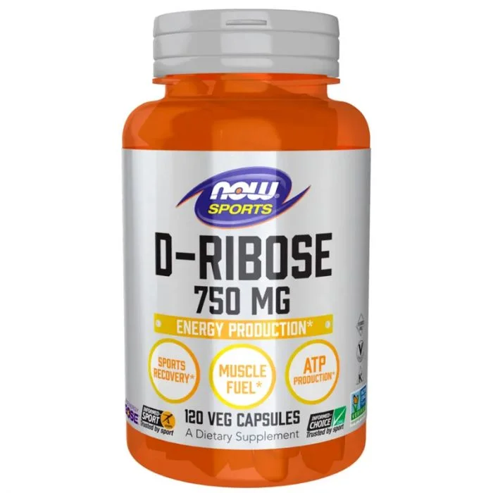 Now D-ribose 750 mg 120 Kapsler v:4541611 Now D-ribose 750 mg 120 Kapsler v:4541611