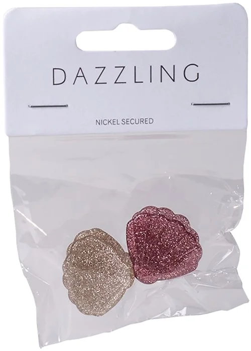 Dazzling Hår Snäck-klämma liten 2-pack v:5320645 Dazzling Hår Snäck-klämma liten 2-pack v:5320645