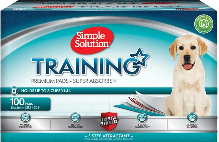 Simple Solution hygieneunderlag til valper – 100 stk. v:4177466