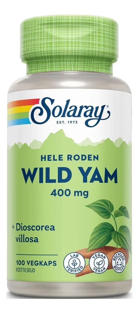 Solaray Wild Yam – 100 kapsler v:7962027 Solaray Wild Yam – 100 kapsler v:7962027