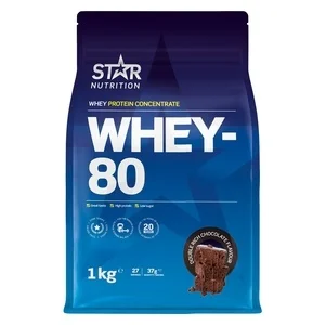Star Nutrition Whey-80 Double Rich Chocolate 1000g v:3721013 Star Nutrition Whey-80 Double Rich Chocolate 1000g v:3721013