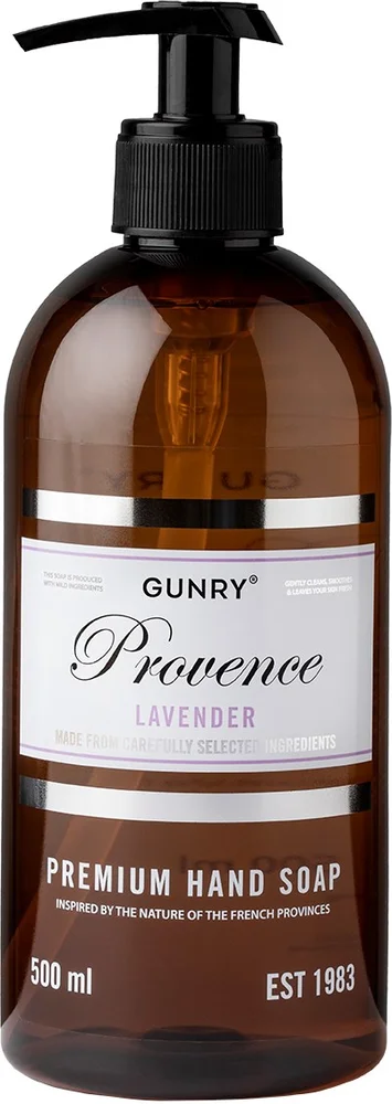 Gunry French Collection Provence Lavender Premium Hand Soap 500 ml v:5711986 Gunry French Collection Provence Lavender Premium Hand Soap 500 ml v:5711986
