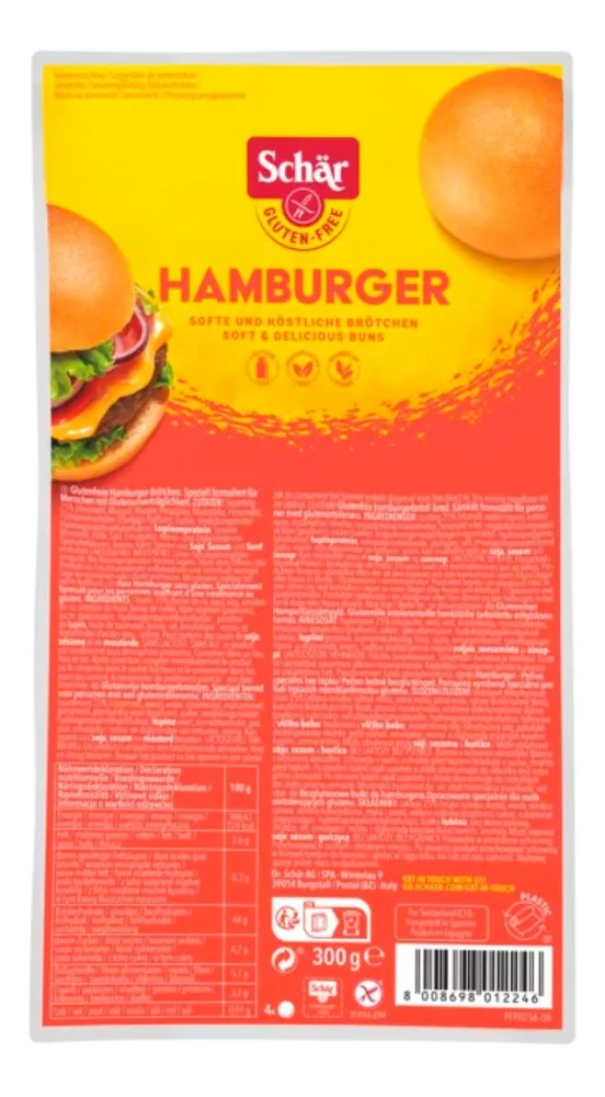 Schär Hamburgerbrød – 300 g. v:3976844
