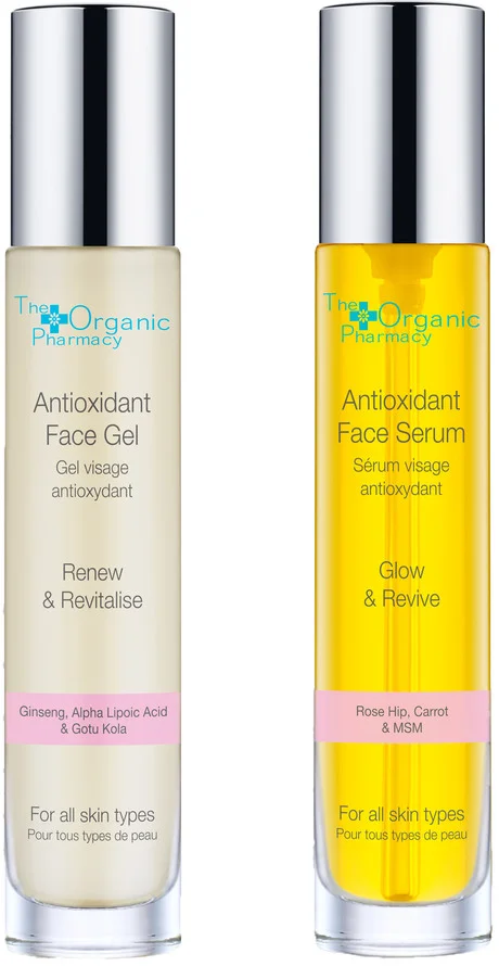 Antioxidant Face Serum + Antioxidant Face Gel 2 x 35 ml - The Organic Pharmacy v:6396786