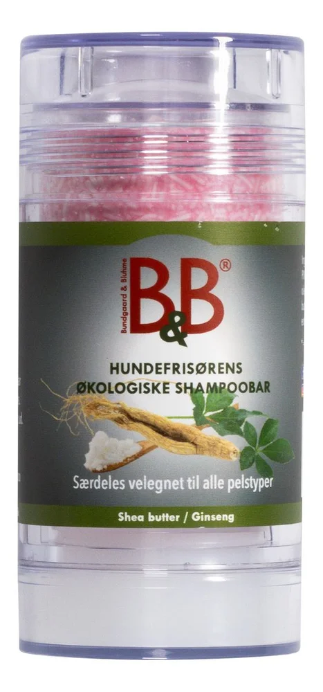 B&B Shampoobar – Sheabutter/Ginseng – 150 g. v:6996999 B&B Shampoobar – Sheabutter/Ginseng – 150 g. v:6996999