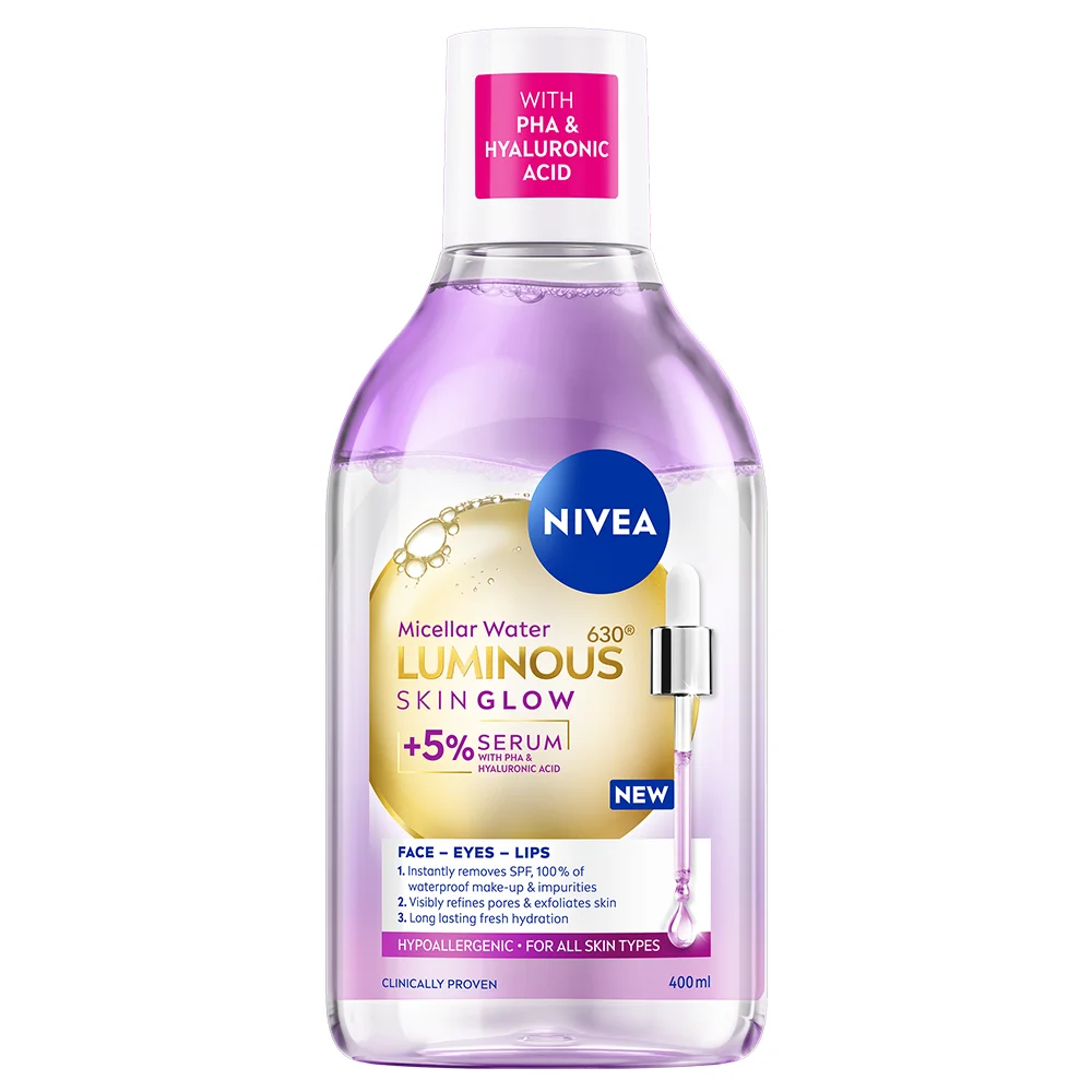 NIVEA Luminous630 Skin Glow Micellar Water 400ml v:2775543 NIVEA Luminous630 Skin Glow Micellar Water 400ml v:2775543