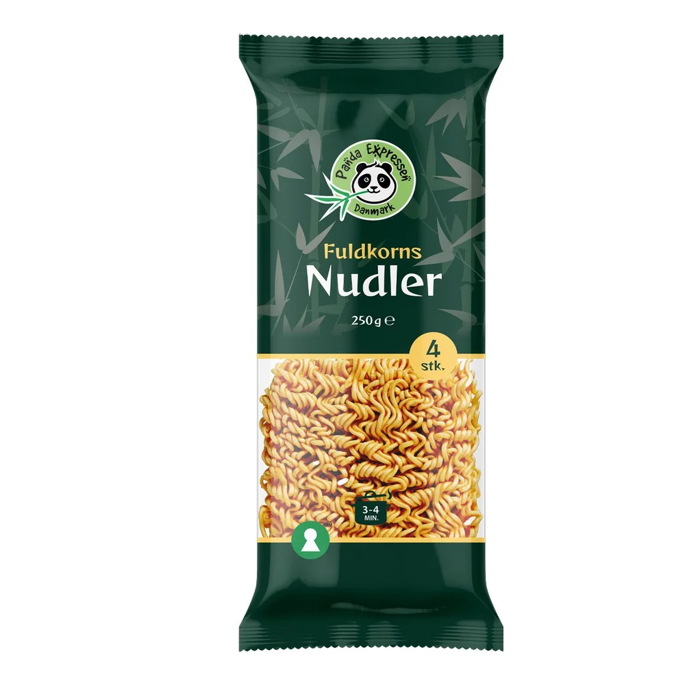 Panda Expressen Nudler Fullkorn – 250 g. v:6418625 Panda Expressen Nudler Fullkorn – 250 g. v:6418625