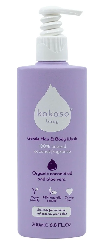 Kokoso Baby Gentle Hair & Body Wash 200 ml v:3242080 Kokoso Baby Gentle Hair & Body Wash 200 ml v:3242080