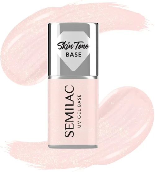 SEMILAC Skin Tone Cover Base Glitter Rose v:4797746 SEMILAC Skin Tone Cover Base Glitter Rose v:4797746