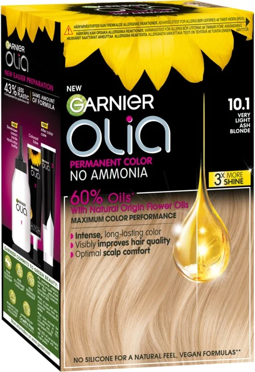Garnier Olia Permanent Color 10.1 Very Light Ash Blonde v:4384548 Garnier Olia Permanent Color 10.1 Very Light Ash Blonde v:4384548